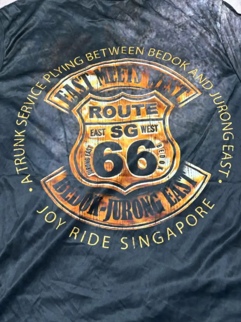 Polera Route 66 estampada talla XXL - 2