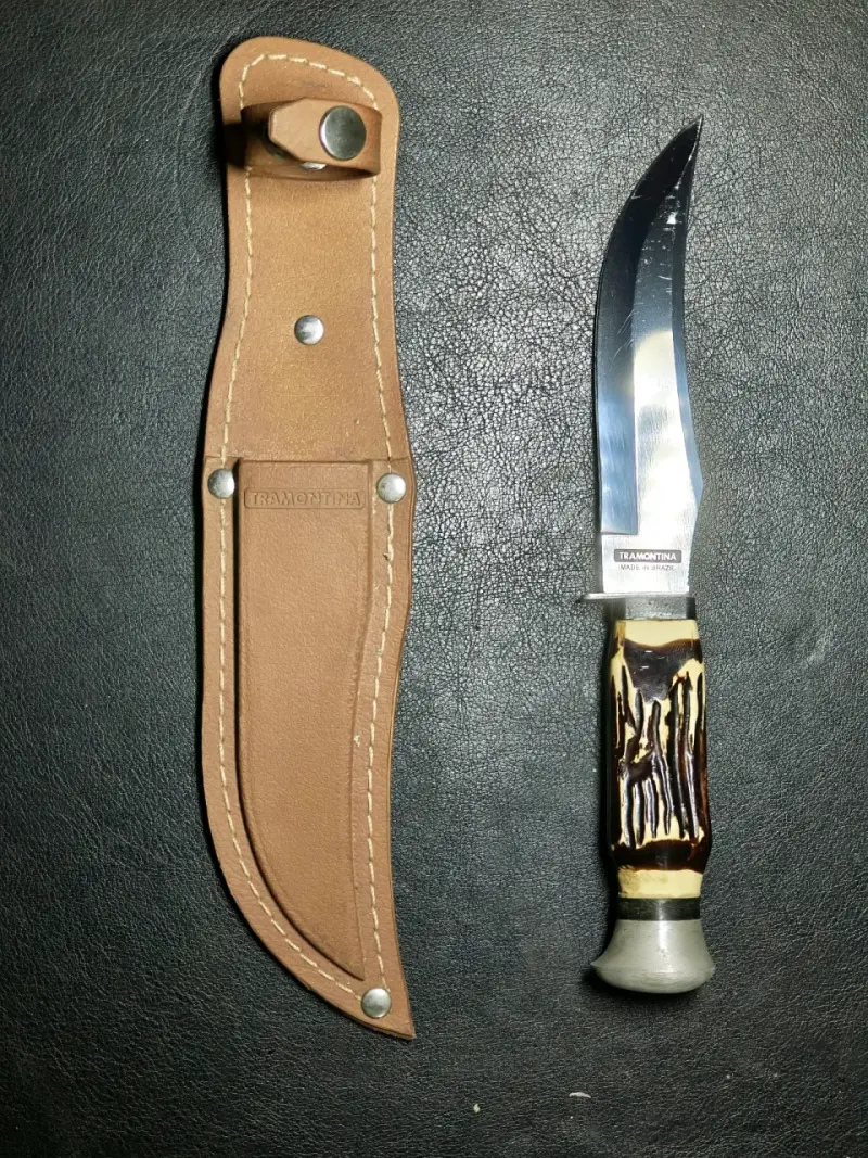 Cuchillo de Caza Tramontina con Funda - 1