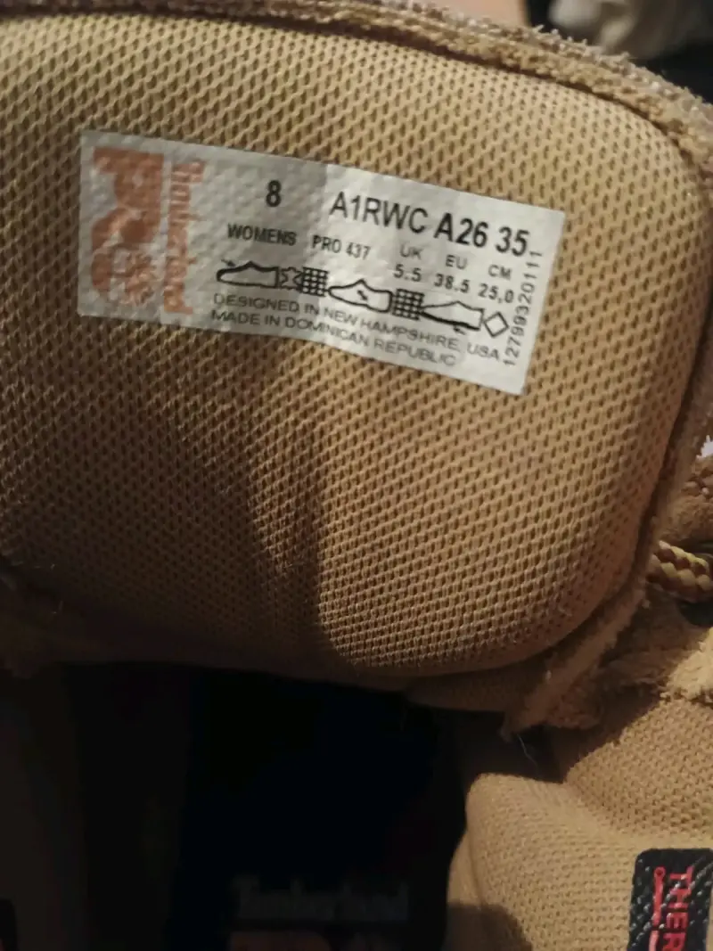 Botas de trabajo Timberland Pro beige - 5