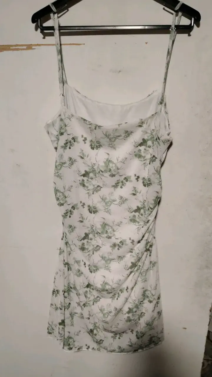 Vestido de tirantes con estampado floral - 2