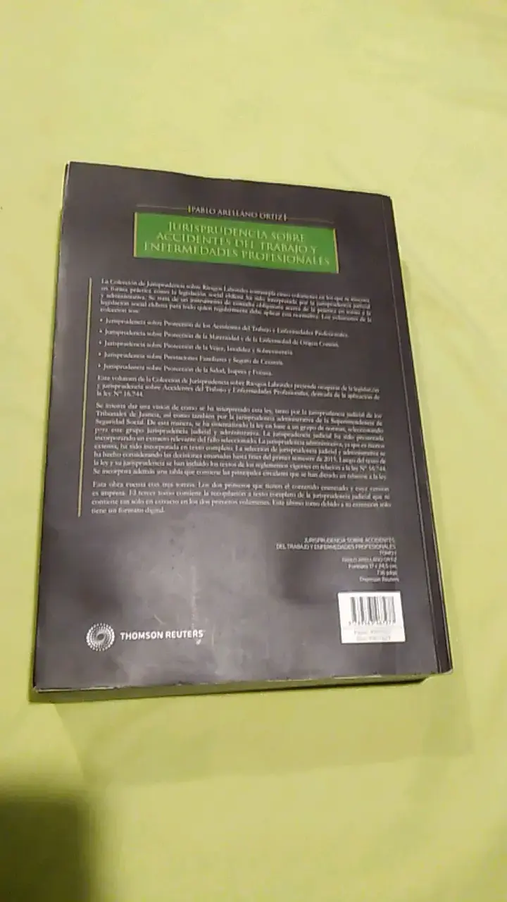 Libro Jurisprudencia sobre Accidentes del Trabajo y Enfermedades Profesionales - 2