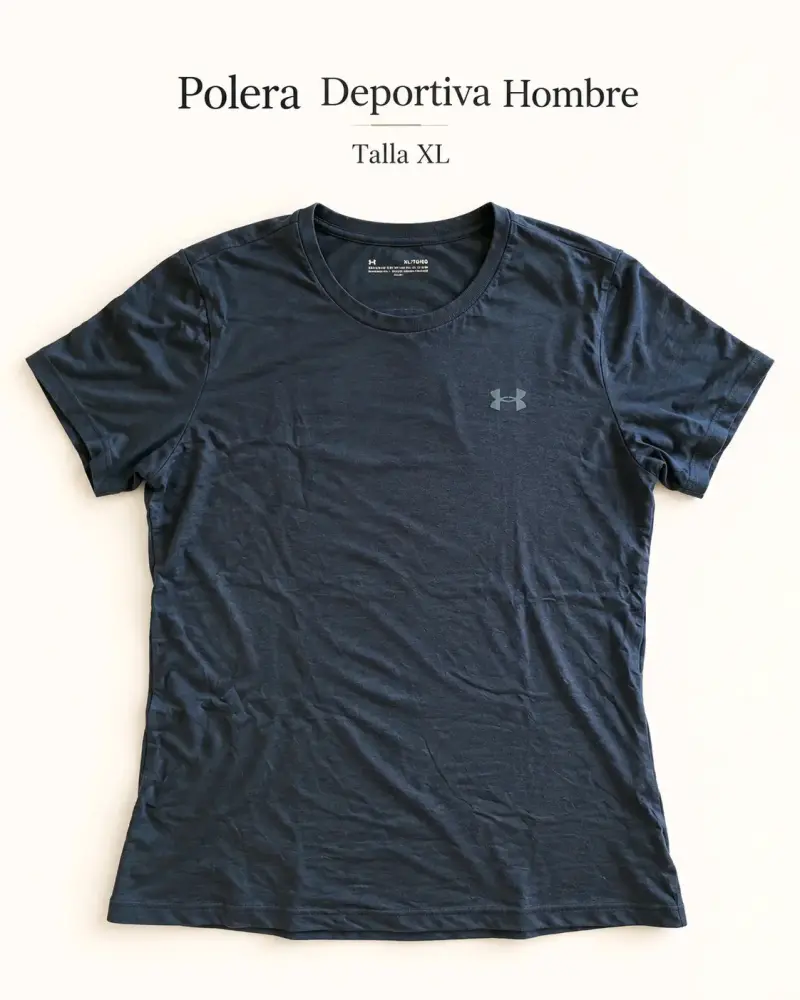 Polera Deportiva Hombre Under Armour Talla XL
