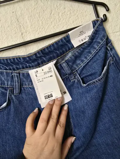 Jeans de mezclilla azul Hym nuevo - miniatura 2