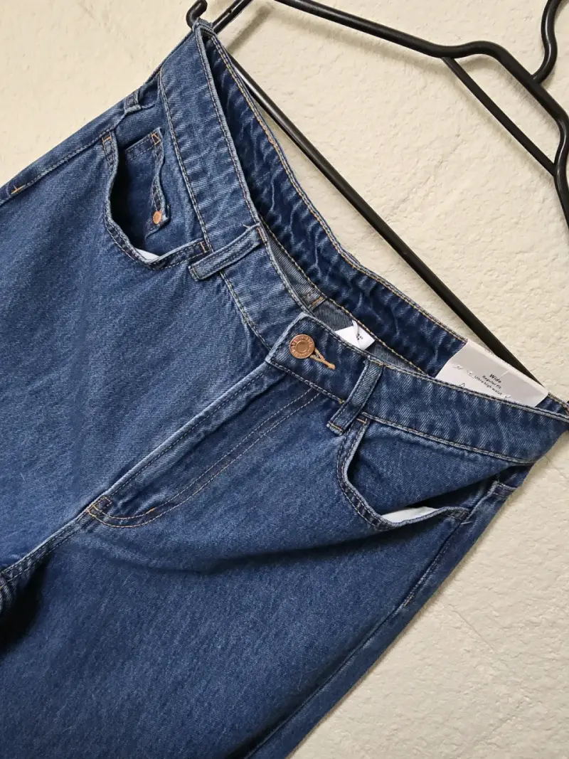 Jeans de mezclilla azul Hym nuevo - 4