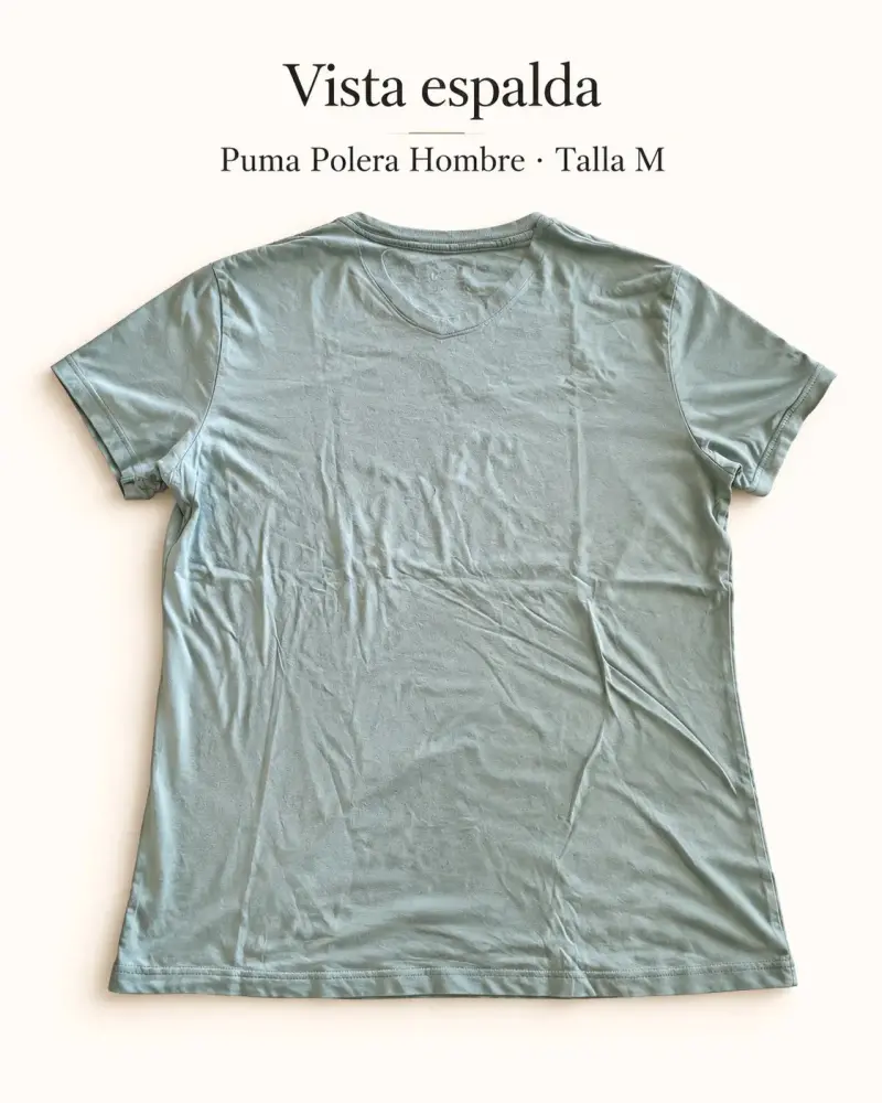 Polera Puma Hombre Verde Talla M - 2