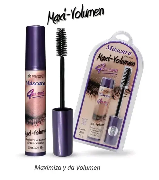 Máscara de Pestañas Maxi-Volumen y Professional - 3