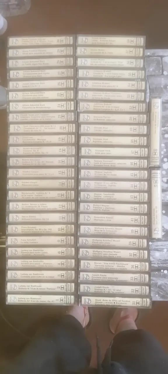 Colección de Cassettes de Música Clásica Philips - 4