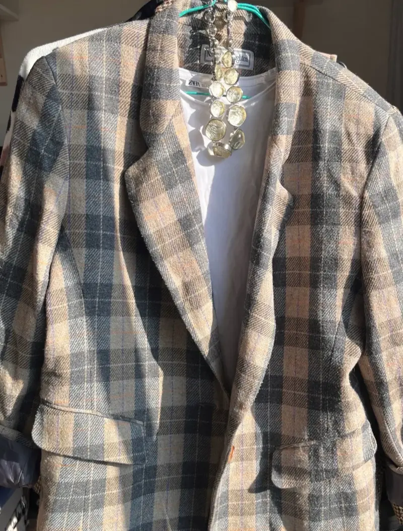 Blazer tartán Norton McNaughton