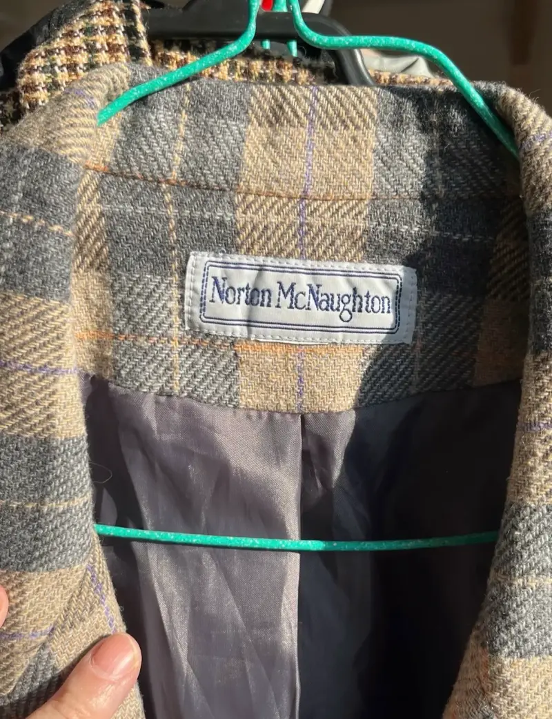 Blazer tartán Norton McNaughton - 3
