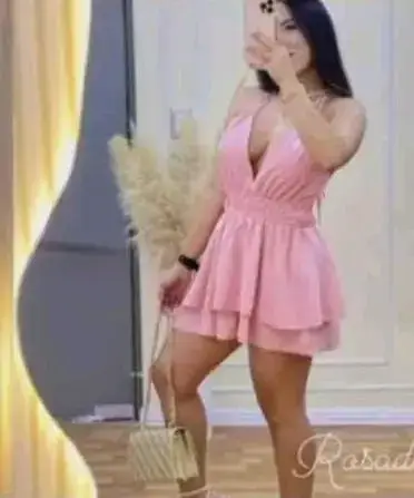 Vestido corto de verano con estampado floral - miniatura 3