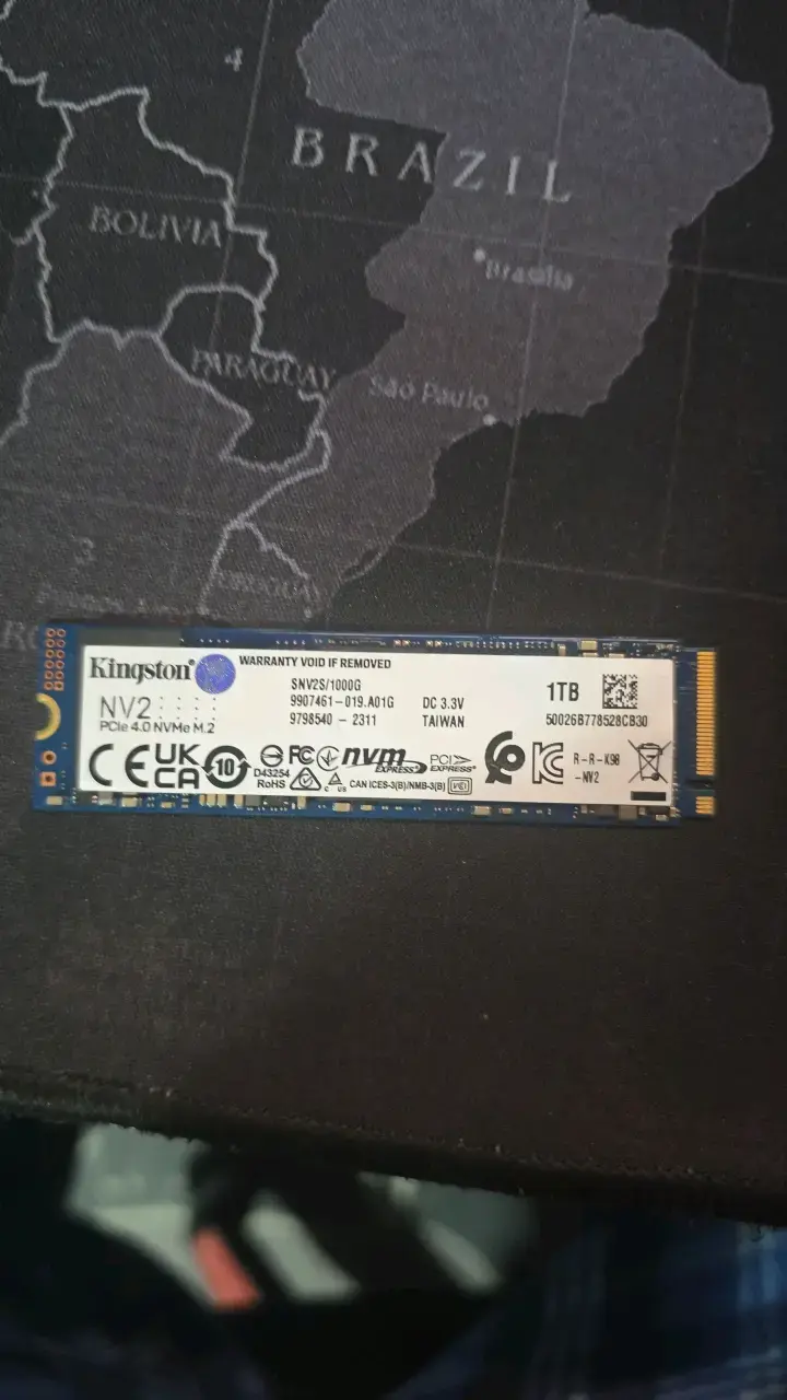 Unidad SSD Kingston NV2 1TB PCIe 4.0 NVMe M.2 - 2