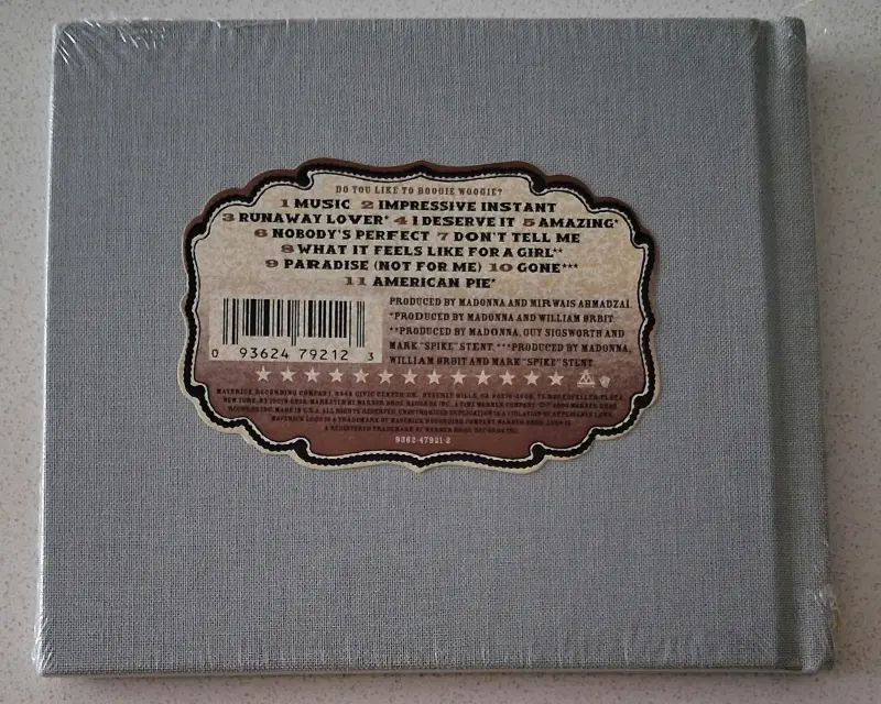 Madonna Pack 2 Ed. Limitadas Ray Of Light + Music - 5