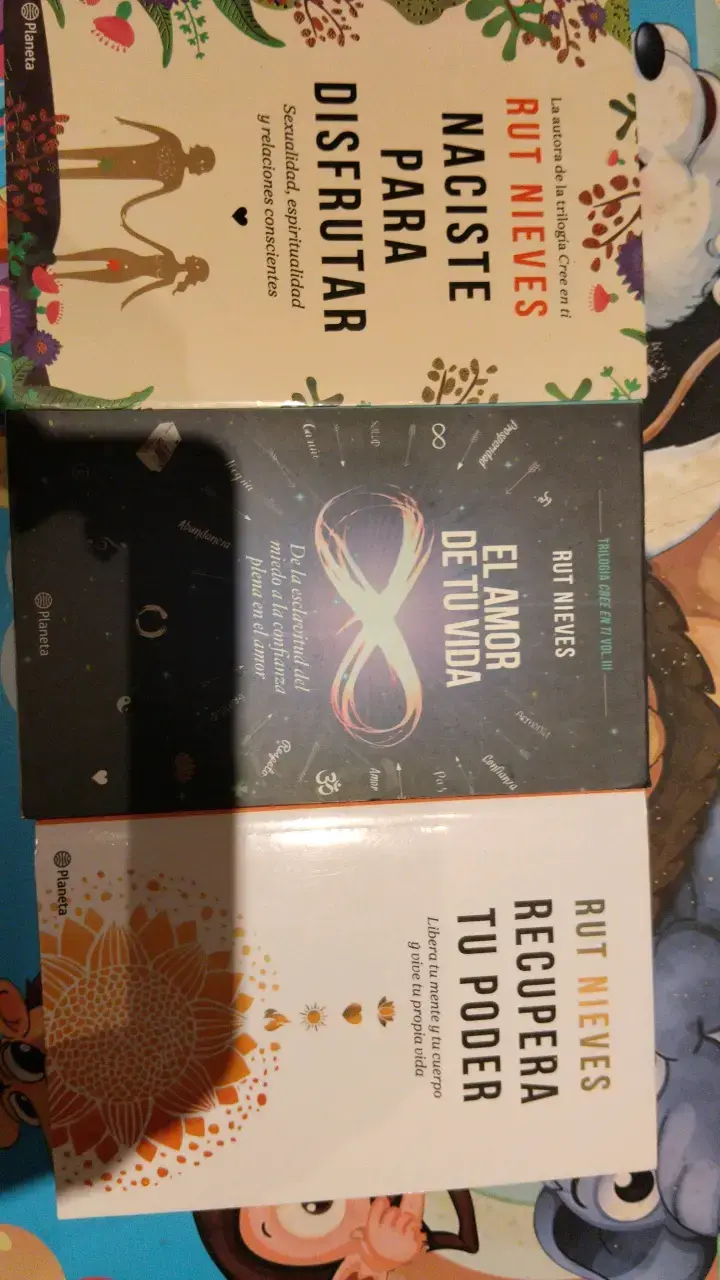 Trilogía de libros de autoayuda de Rut Nieves - 1
