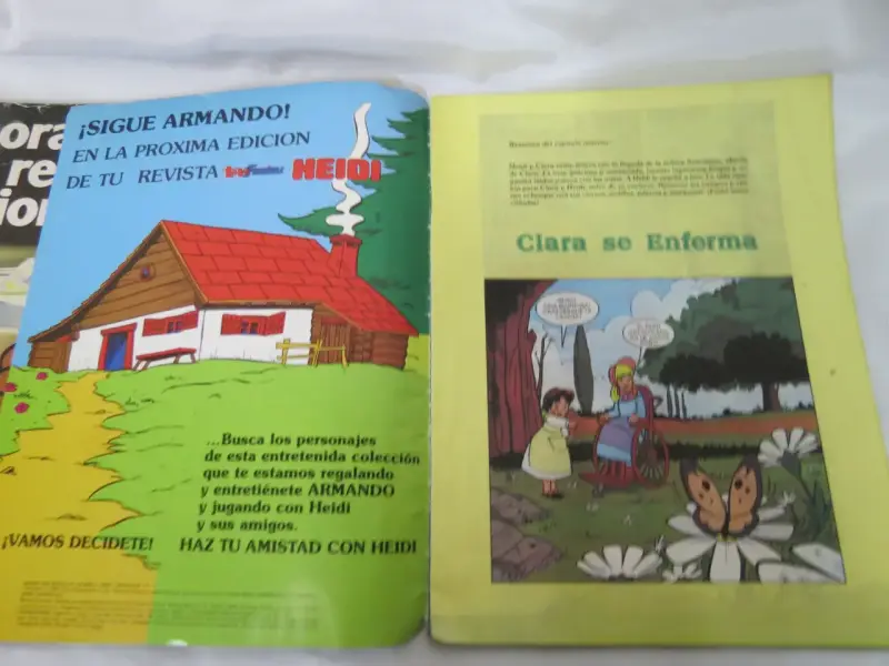 2 Revistas de historietas Heidi colección vintage - 4