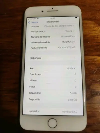 iPhone 8 Plus 64GB en buen estado - miniatura 4