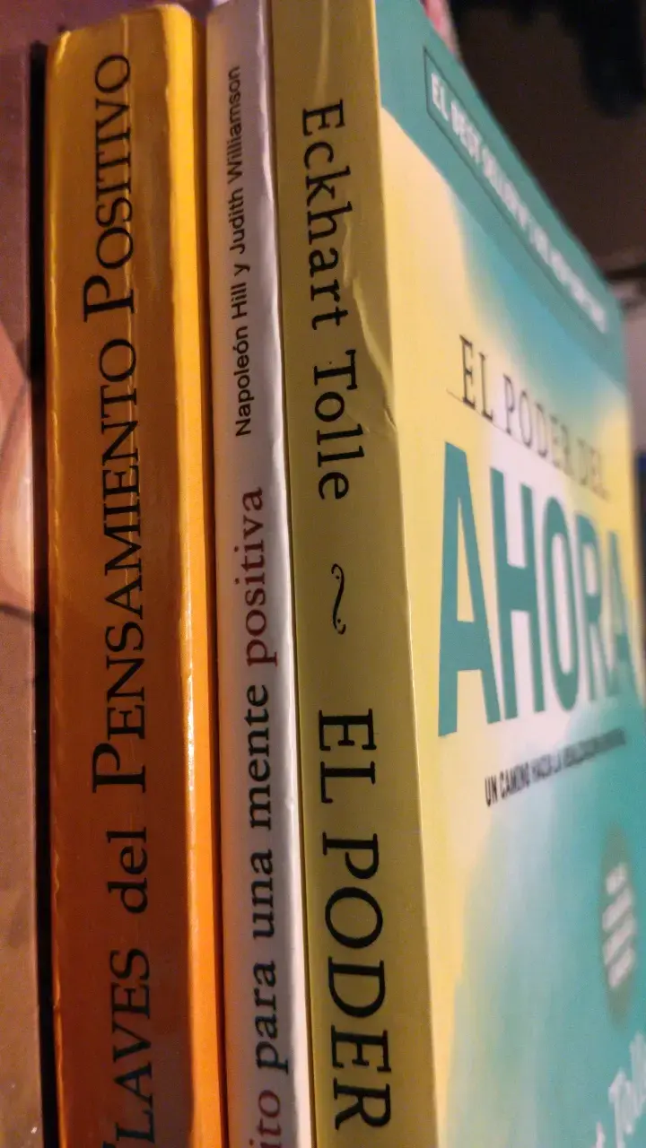 Set libros de autoayuda de Napoleon Hill y Eckha - 2