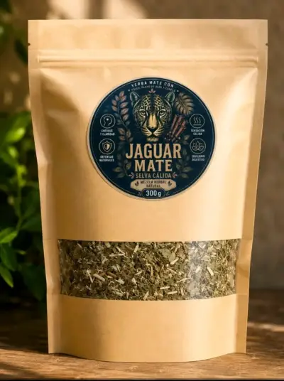 Yerba Mate Jaguar Selva Cálida 300g - miniatura 3