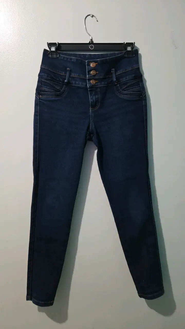 Jeans ajustados azul oscuro Mossimo - 2
