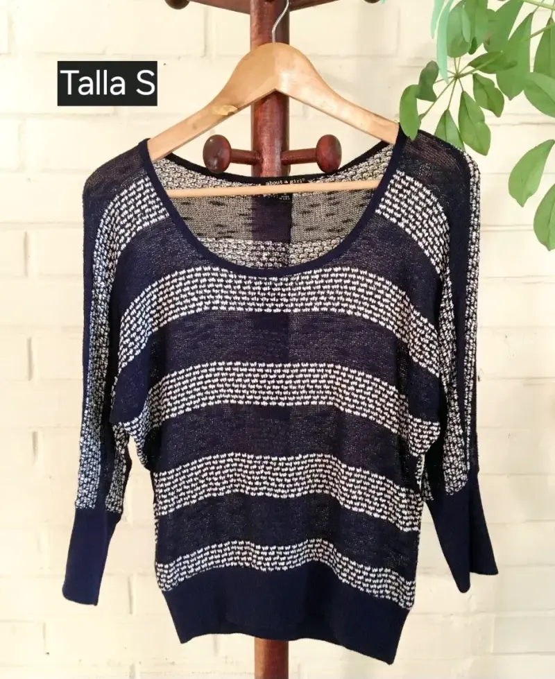 Falda de mezclilla con botones talla 36 - 2