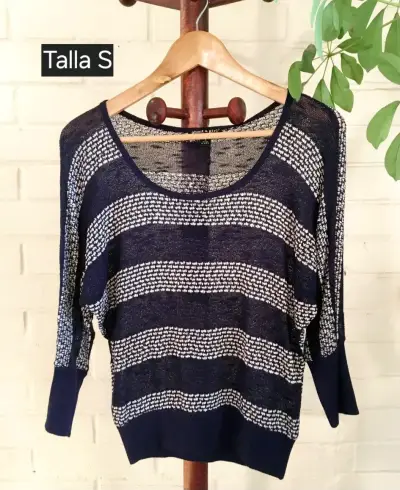 Falda de mezclilla con botones talla 36 - miniatura 2