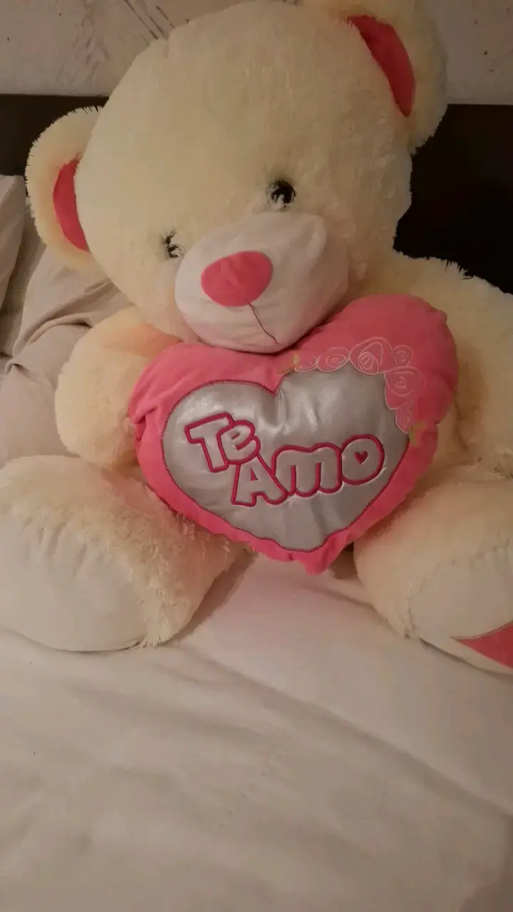 Osito de peluche gigante con corazón 'Te Amo'