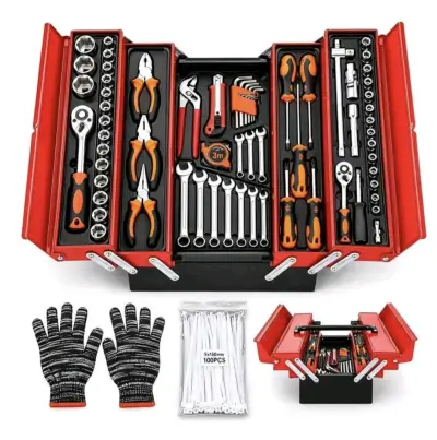 Caja metálica Herramientas 168pcs - miniatura 1