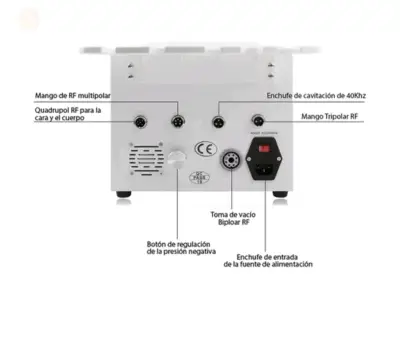Máquina de Cavitación y Radiofrecuencia KIM 8 - miniatura 2