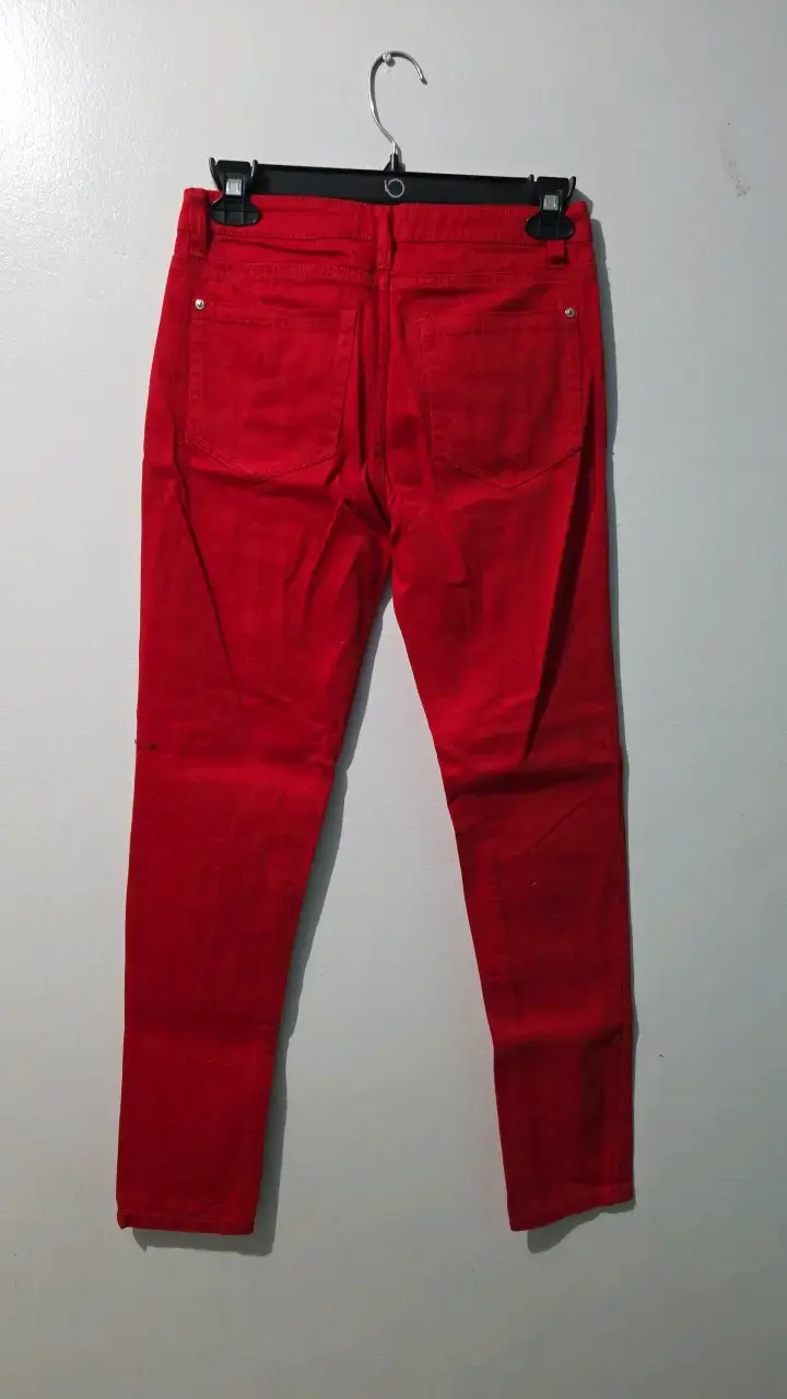 Pantalones rojos Alaniz talla 38 - 3