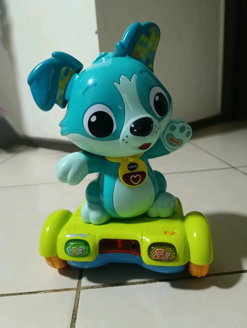 Juguete interactivo perro azul VTech - 3