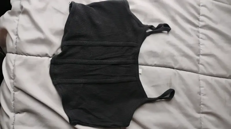 Top negro sin mangas Sybilla talla XS - 1
