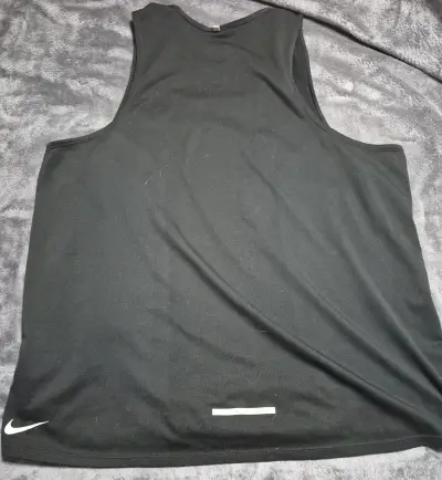 Polera sin mangas Nike Dri-Fit negra - miniatura 3