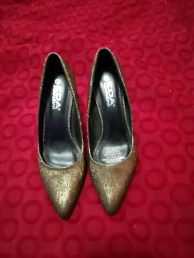 Zapatos de tacón dorados EDA MANZINI Mujer - miniatura 4