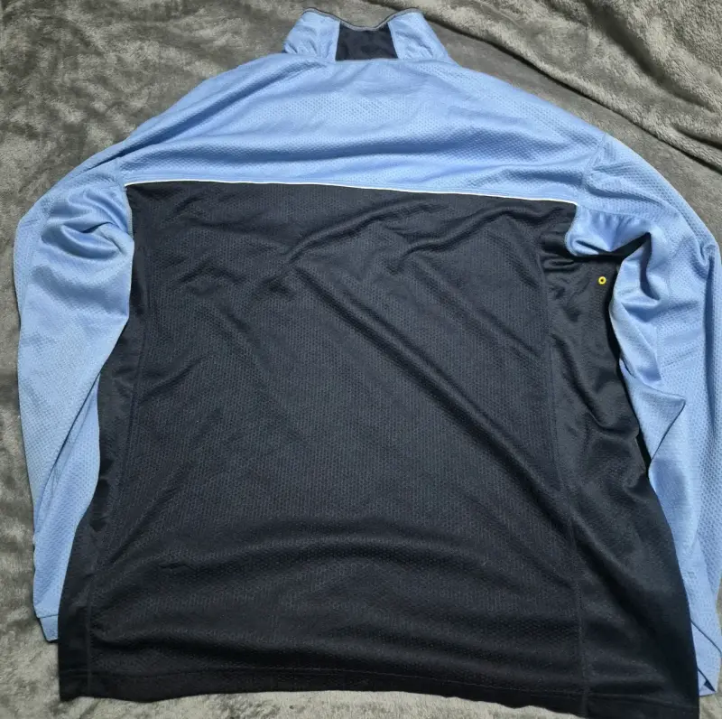Polerón azul marino y celeste Nautica XL - 4