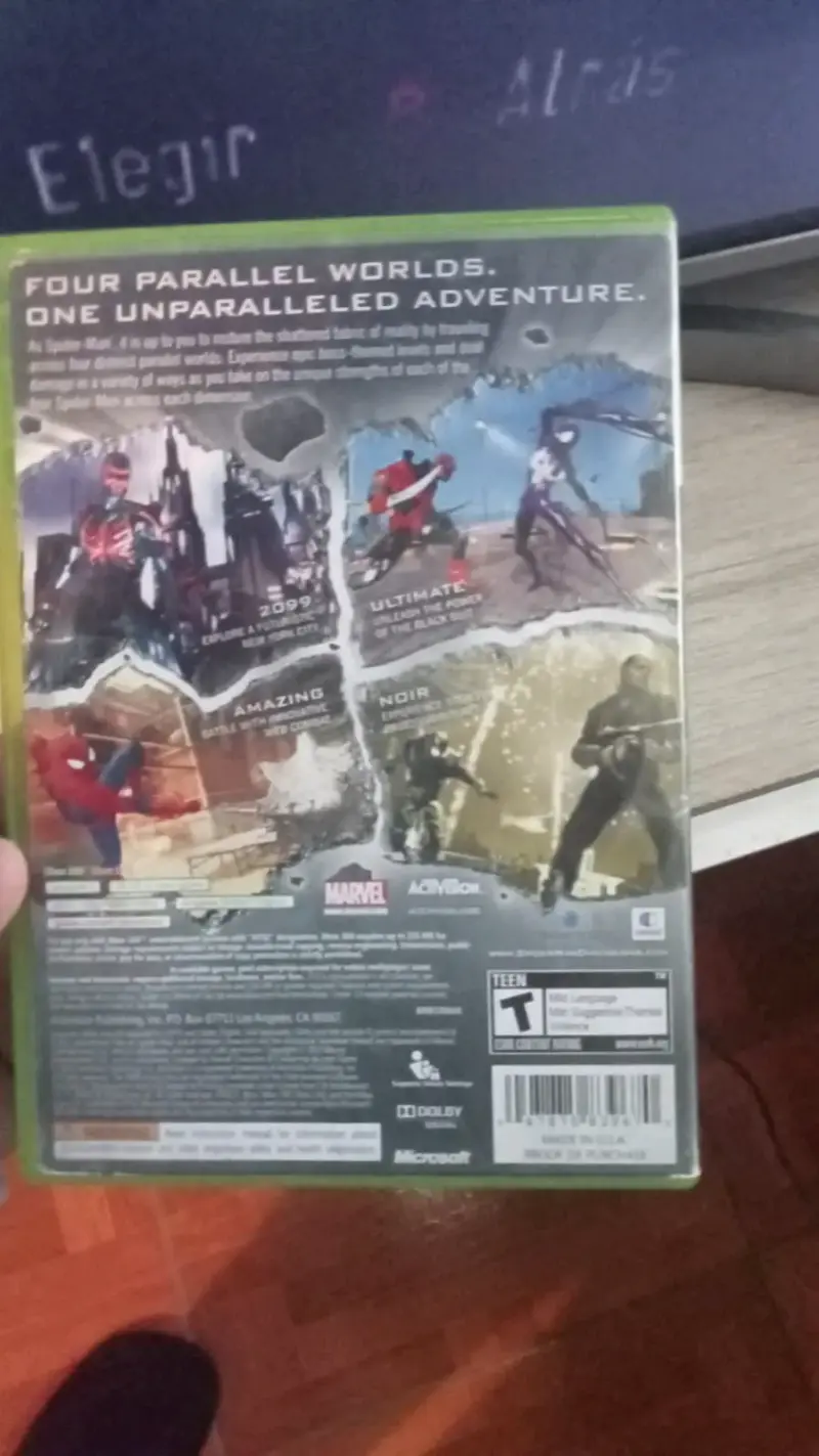 Juego Xbox 360 Spider-Man Shattered Dimensions - 2