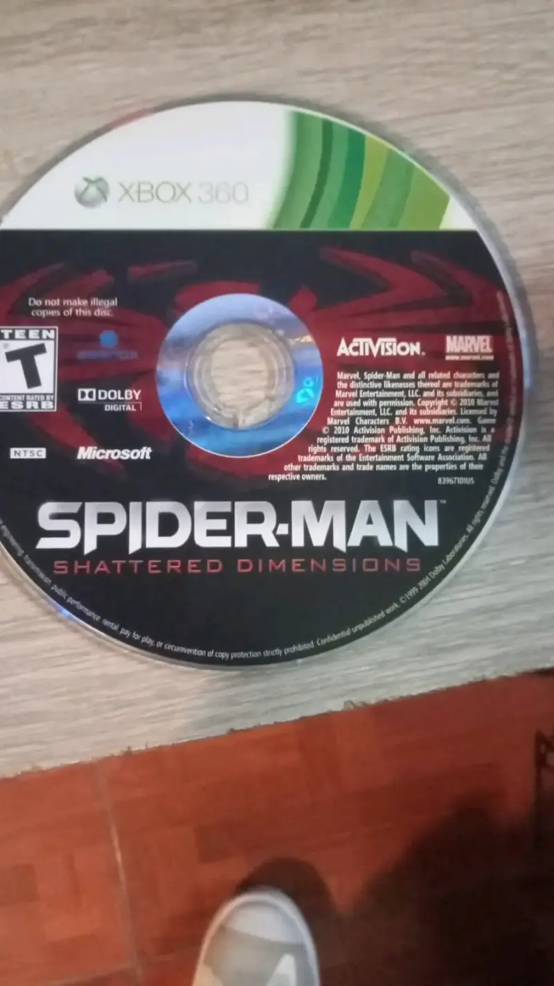 Juego Xbox 360 Spider-Man Shattered Dimensions - 3