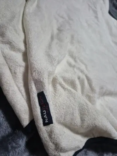 Polerón beige con cierre Nautica para hombre - miniatura 4
