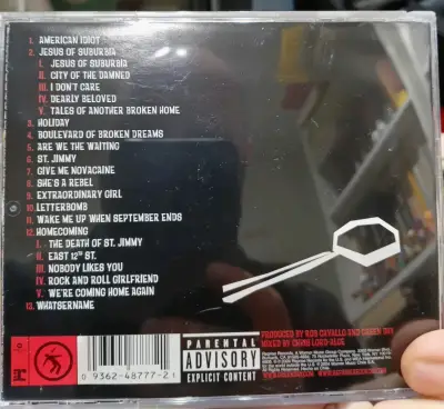 CD Green Day American Idiot Álbum Rock - miniatura 2