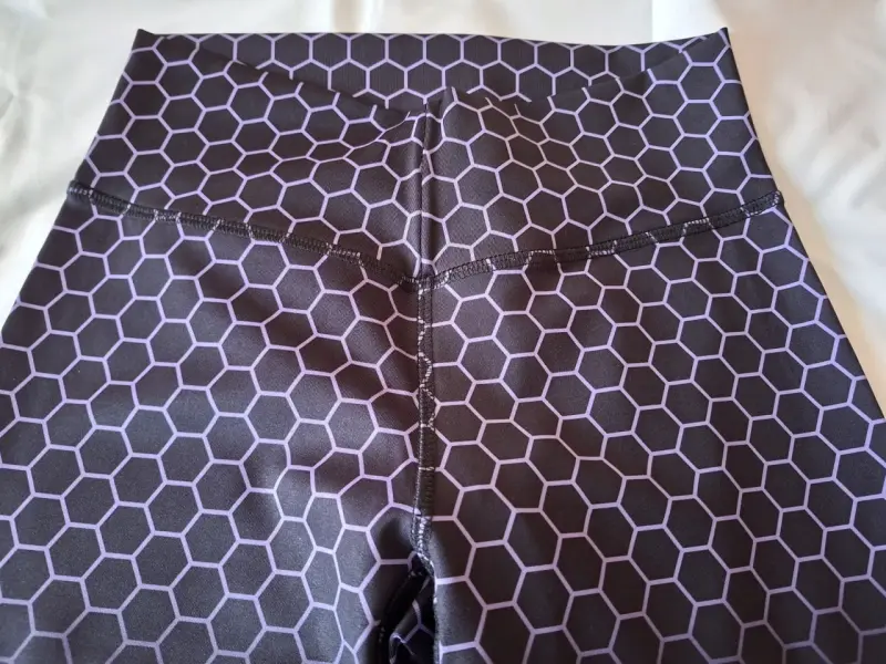 Leggings con Diseño Hexagonal - 2