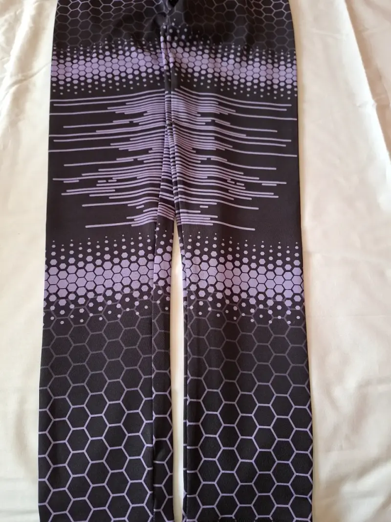 Leggings con Diseño Hexagonal - 3