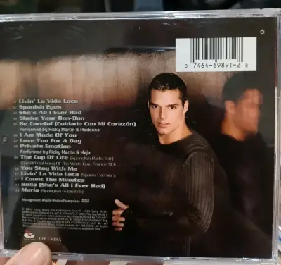 CD Ricky Martin (1999) - miniatura 2