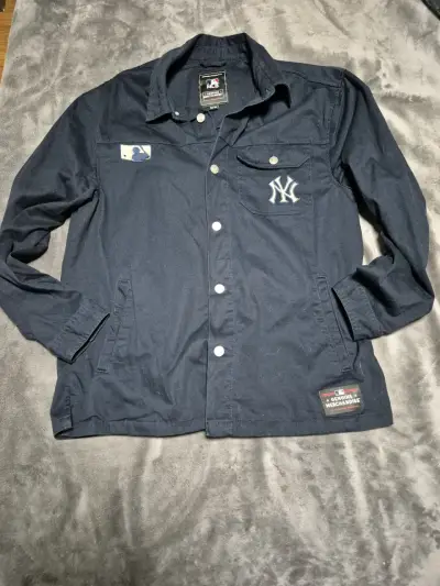 Chaqueta MLB New York Yankees azul marino - miniatura 3