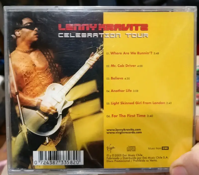 CD Lenny Kravitz Celebration Tour - 2