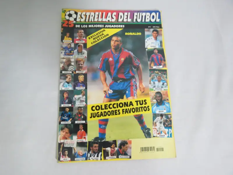 Revista Estrellas del Fútbol Póster De Ronaldo - 1