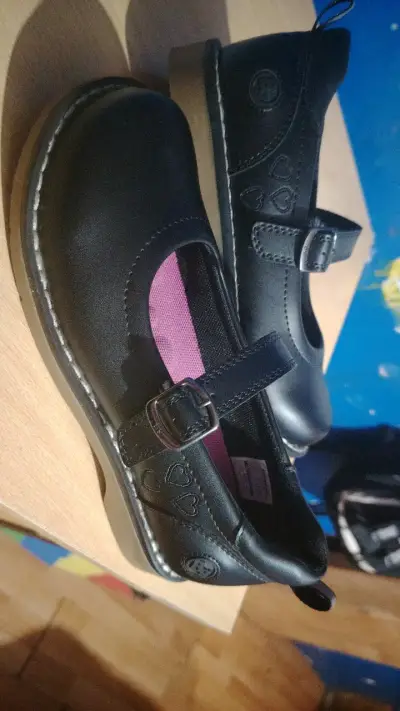 Zapatos escolares negros Bubblegummers talla 35 - miniatura 2