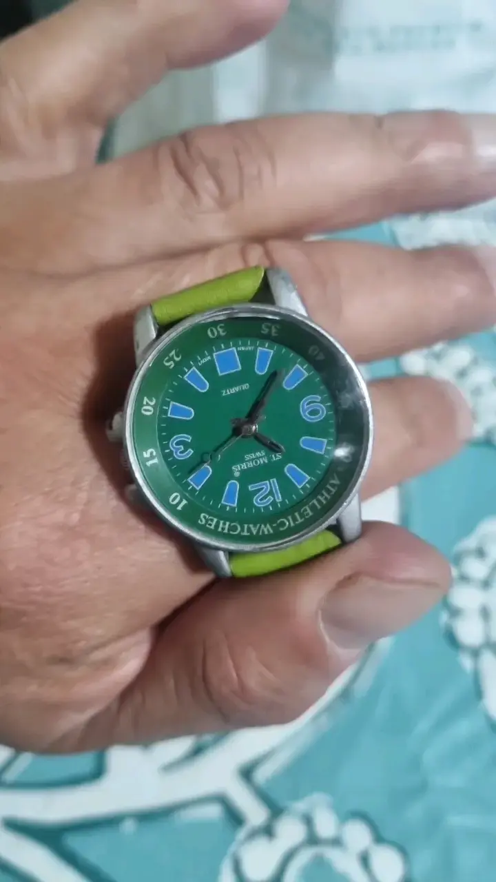 Reloj St. Morres Verde Deportivo - 4