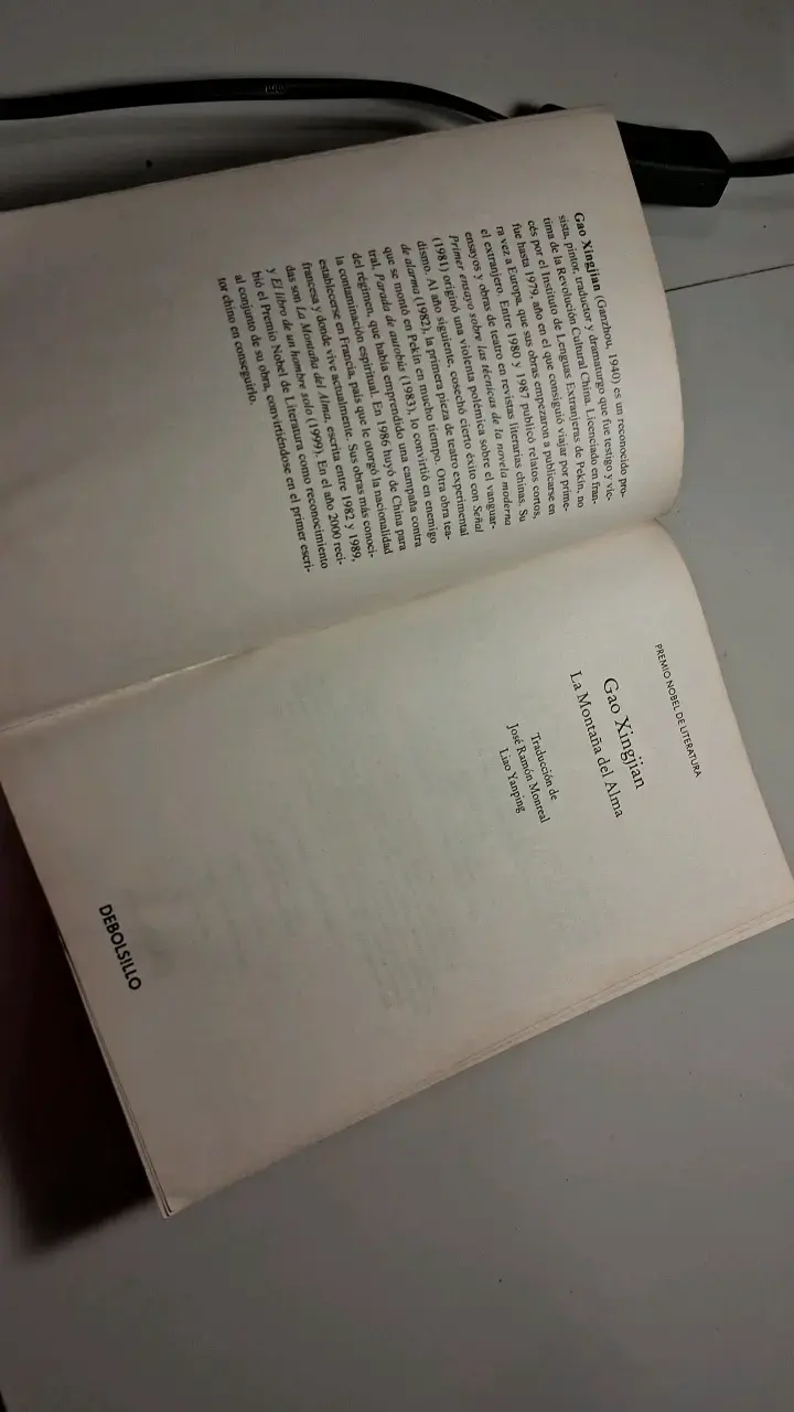 Libro La Montaña del Alma de Gao Xingjian - 2