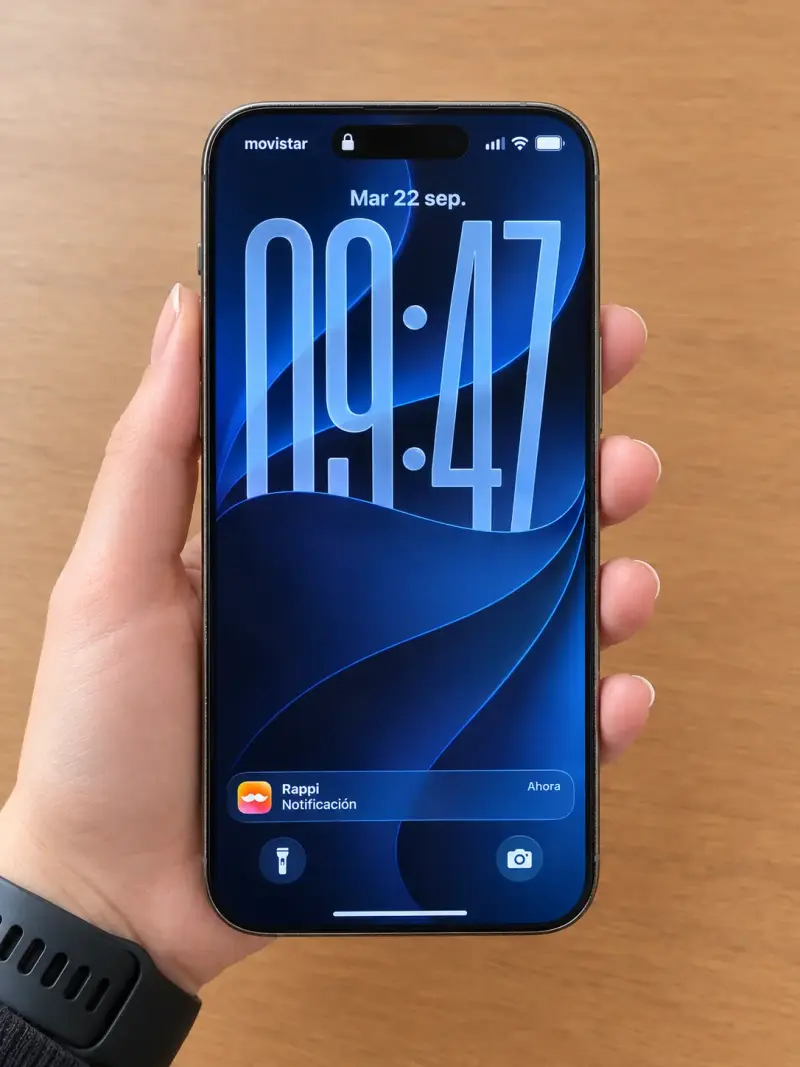iPhone 16 Pro Max 256GB color dorad en B Estado - 2