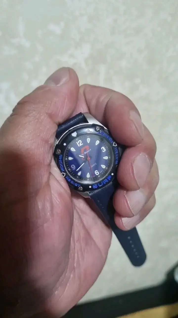 Reloj Pro Sport azul dama resistente al agua - 4