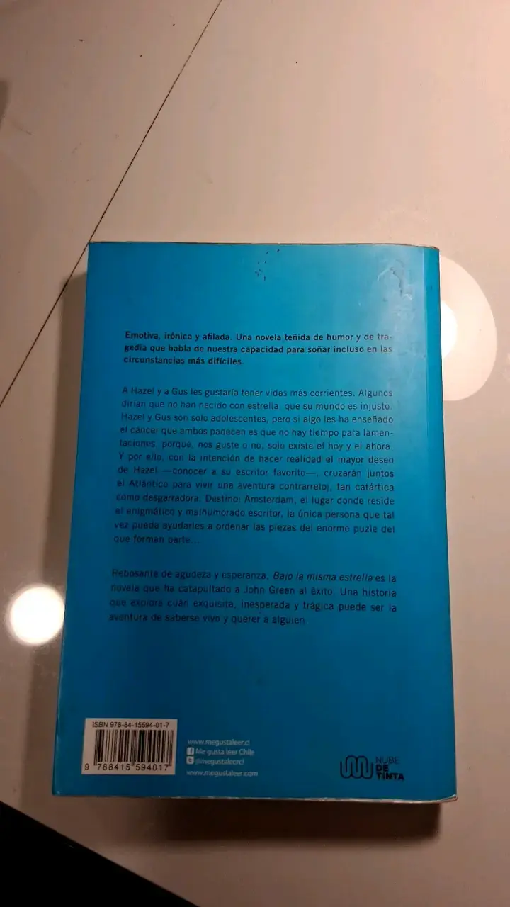 Libro Bajo la Misma Estrella de John Green - 2