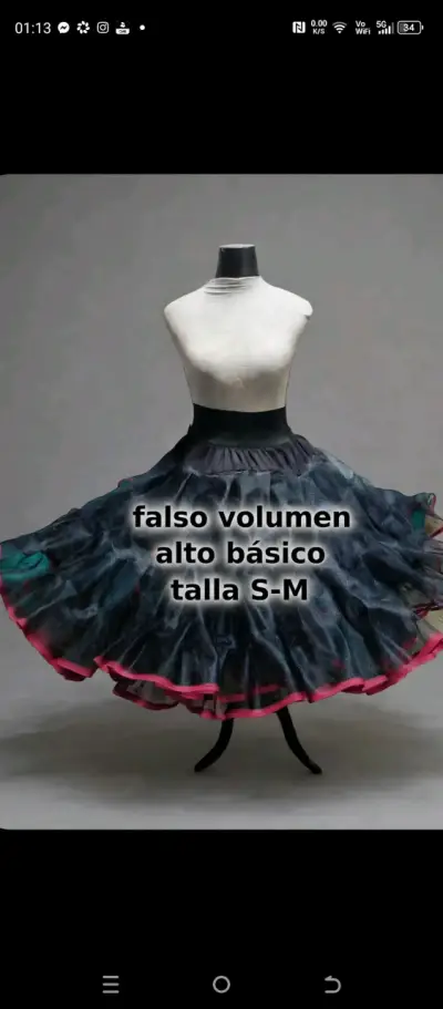 Falda Cuequera Franbru Talla S - miniatura 4